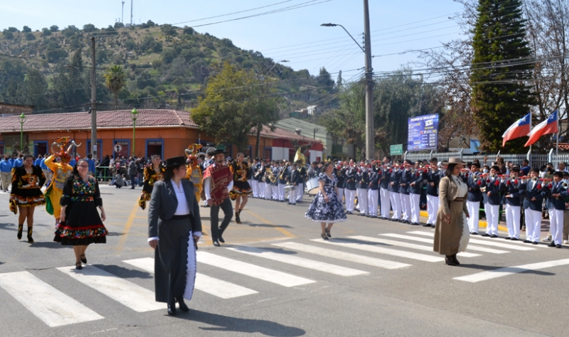Desfile de Fiestas Patrias 2022. Un hermoso retorno a las prácticas cívicas.