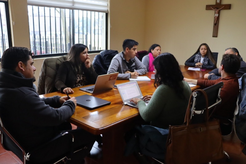 Alianza fraterna por el aprendizaje: Equipo Técnico Pedagógico de Salesianos Catemu visita la presencia hermana de Linares