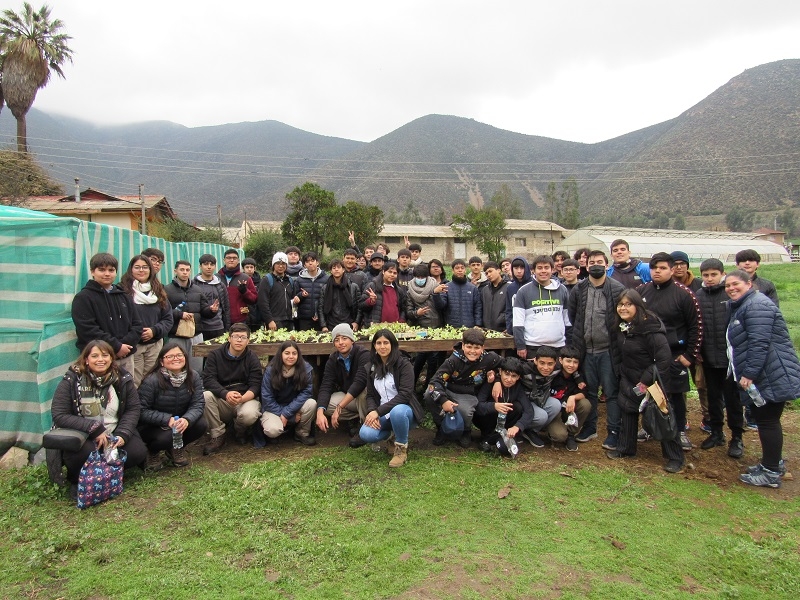 Brigada Medioambiental de Alameda Explora Camino a la Certificación en la Escuela Salesiana de Catemu.